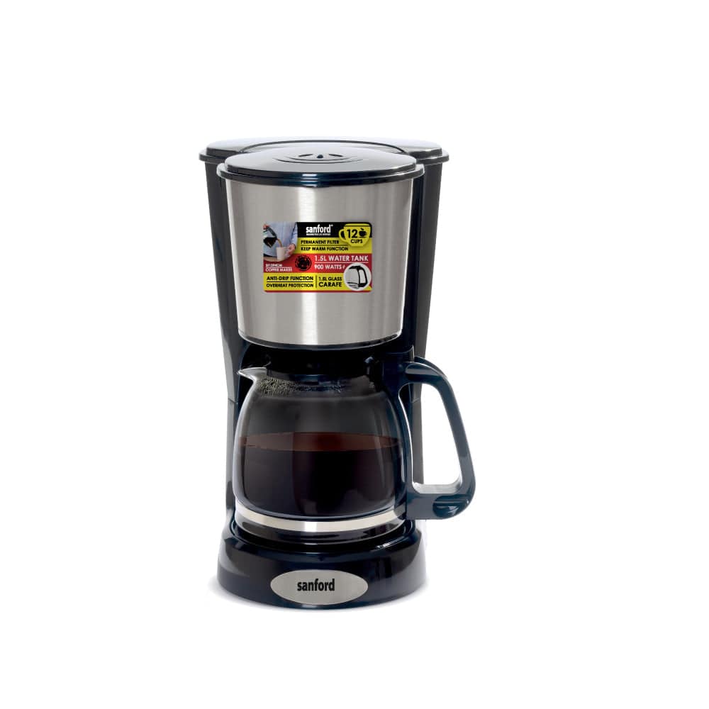 Sanford 12-Cup Coffee Maker |SF1394CM - SANFORD MIDDLE EAST DWC L.L.C