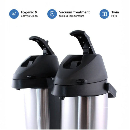 Sanford 3.8-Liter Stainless Steel Airpot  Beverage Flask | SF1642AVF - SANFORD MIDDLE EAST DWC L.L.C