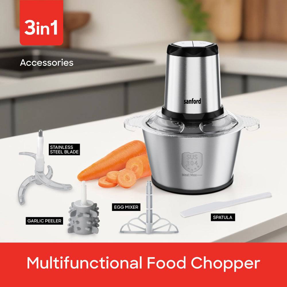 Sanford Multifunctional Electrical Food Chopper 2.0L | SF5583FC - SANFORD MIDDLE EAST DWC L.L.C