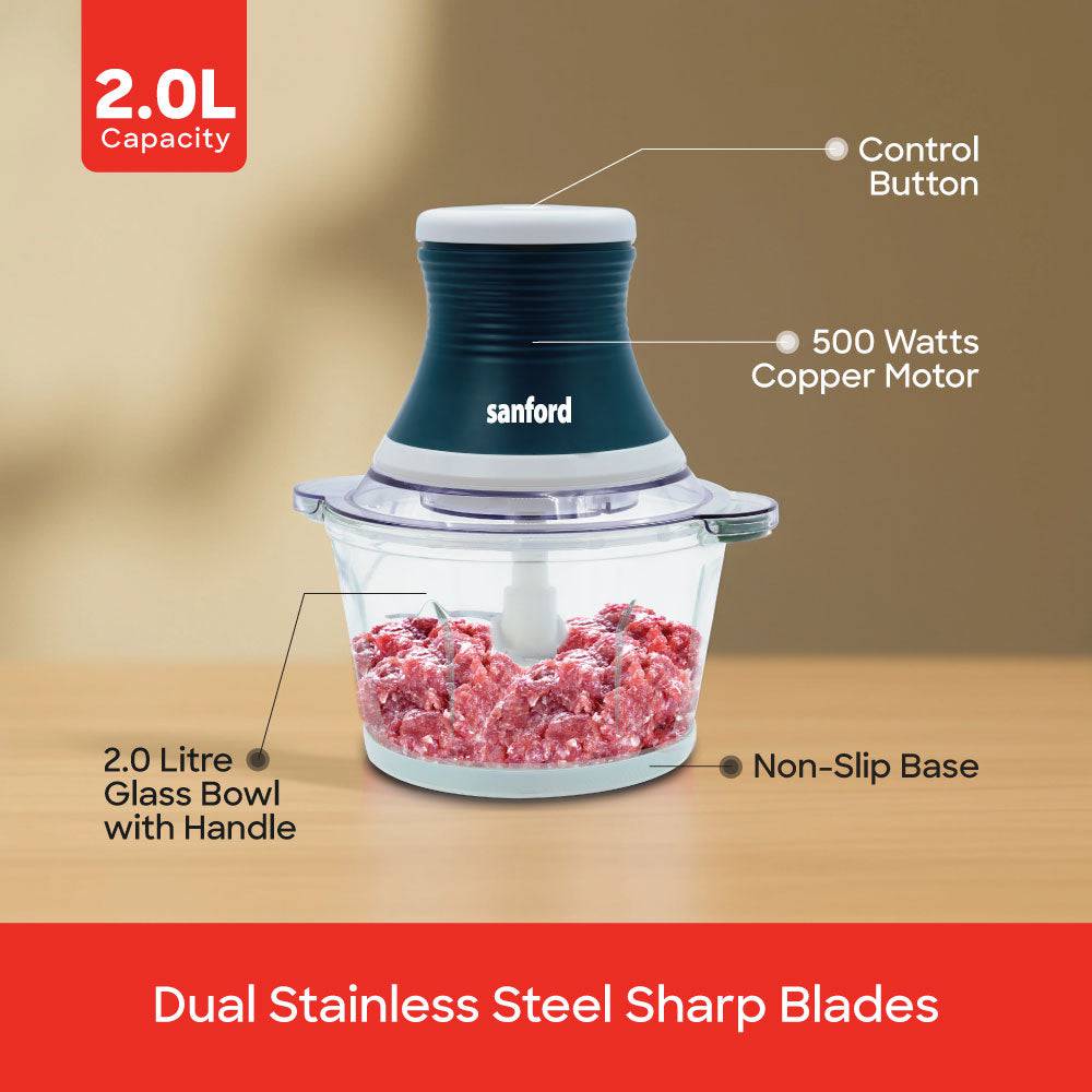 SF5588FC - 2.0L Food Chopper - SANFORD MIDDLE EAST DWC L.L.C