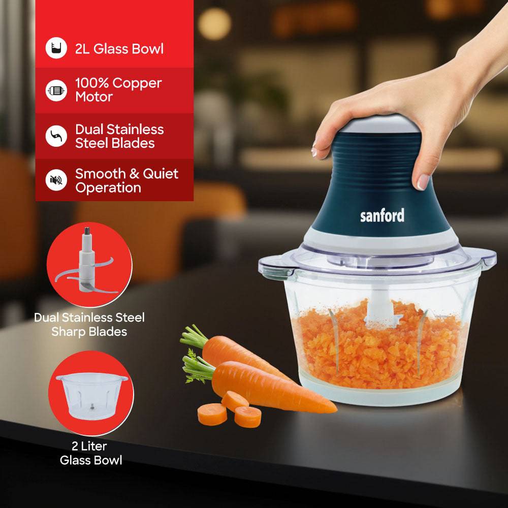 SF5588FC - 2.0L Food Chopper - SANFORD MIDDLE EAST DWC L.L.C