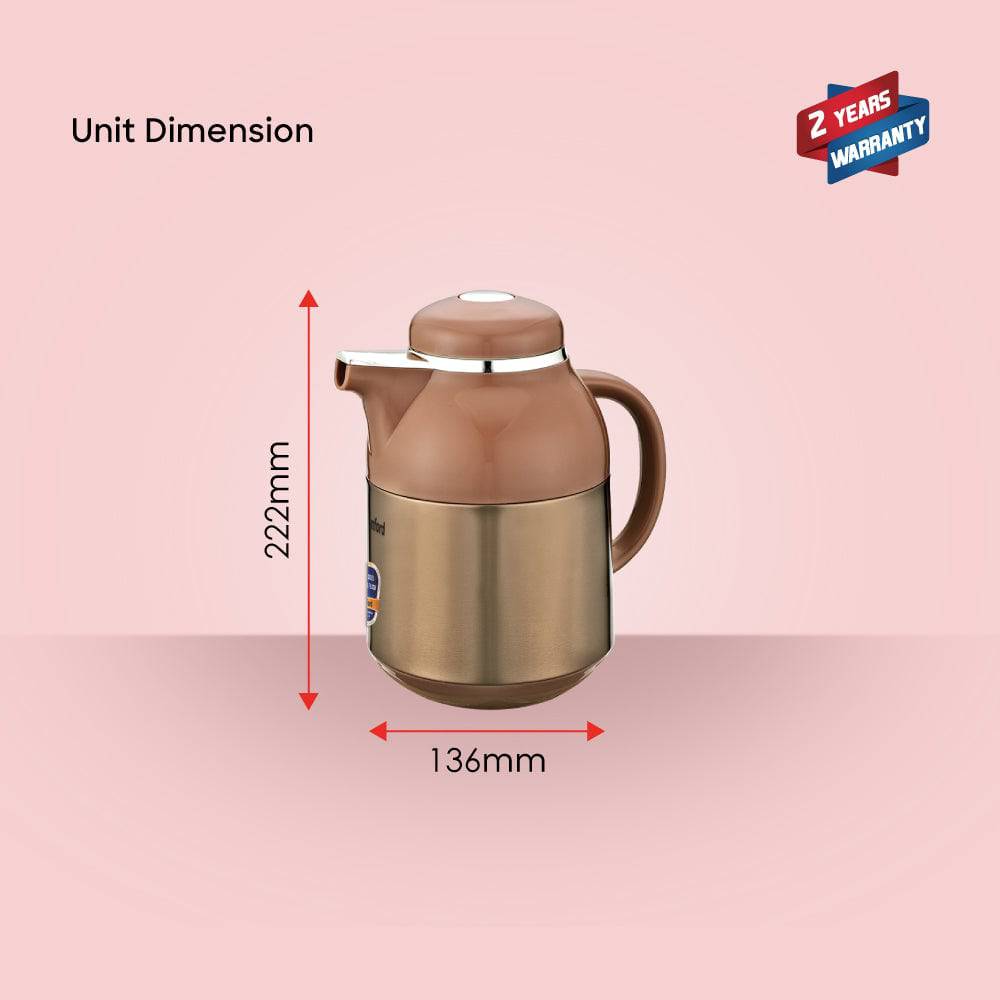 Sanford 1.0L Double Glass Liner Vacuum Flask | SF10515VF - SANFORD MIDDLE EAST DWC L.L.C