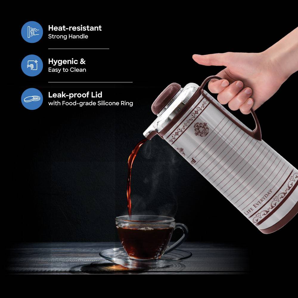 Sanford 1.0L Double Glass Liner Vacuum Flask | SF1686VF - SANFORD MIDDLE EAST DWC L.L.C