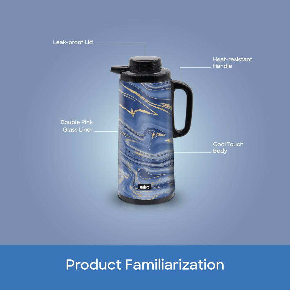 Sanford 1.3L Double Glass Liner Vacuum Flask |  SF10504VF - SANFORD MIDDLE EAST DWC L.L.C