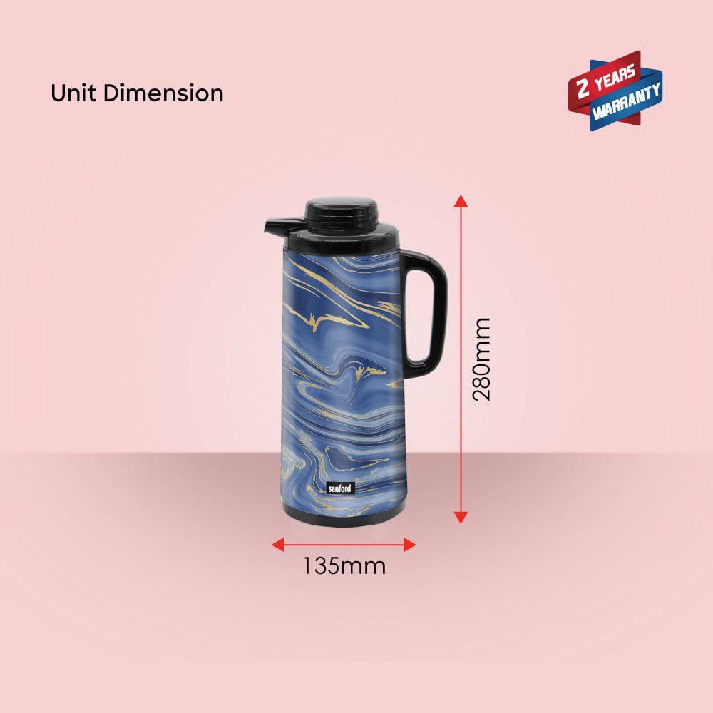 Sanford 1.3L Double Glass Liner Vacuum Flask |  SF10504VF - SANFORD MIDDLE EAST DWC L.L.C