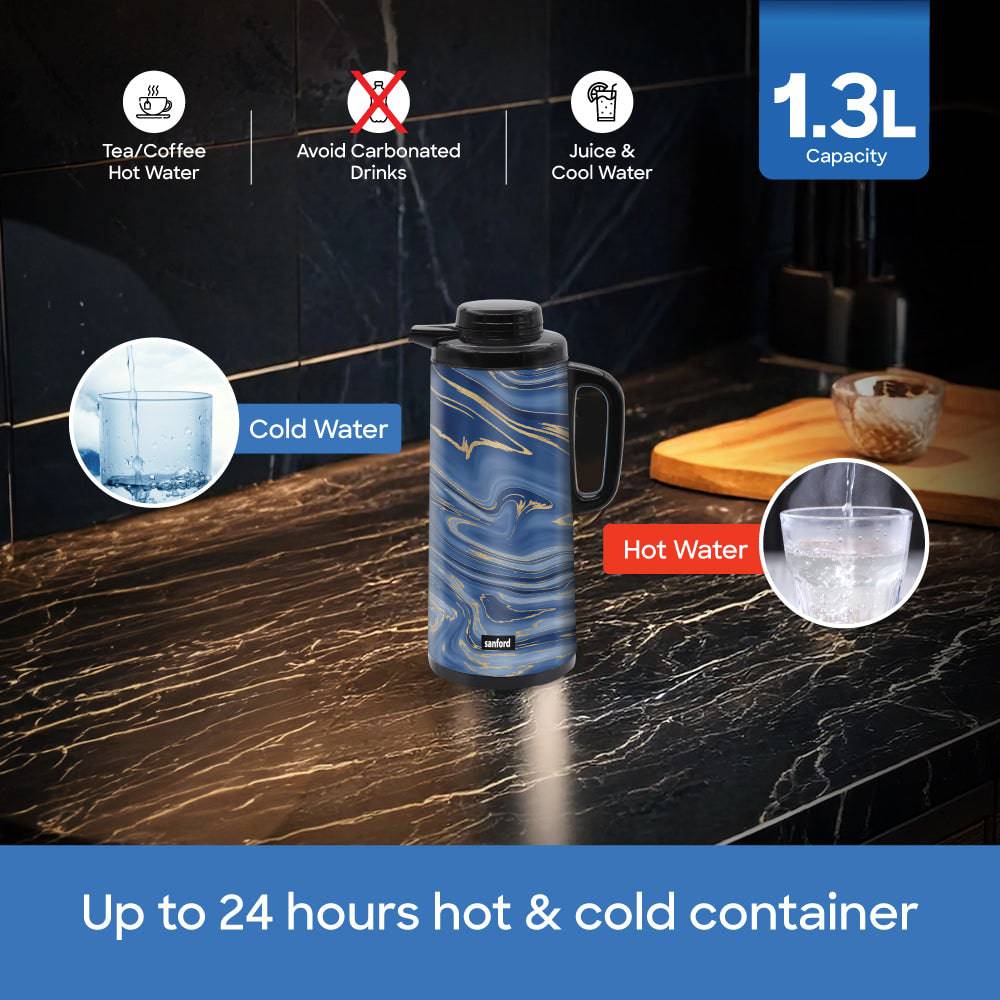 Sanford 1.3L Double Glass Liner Vacuum Flask |  SF10504VF - SANFORD MIDDLE EAST DWC L.L.C