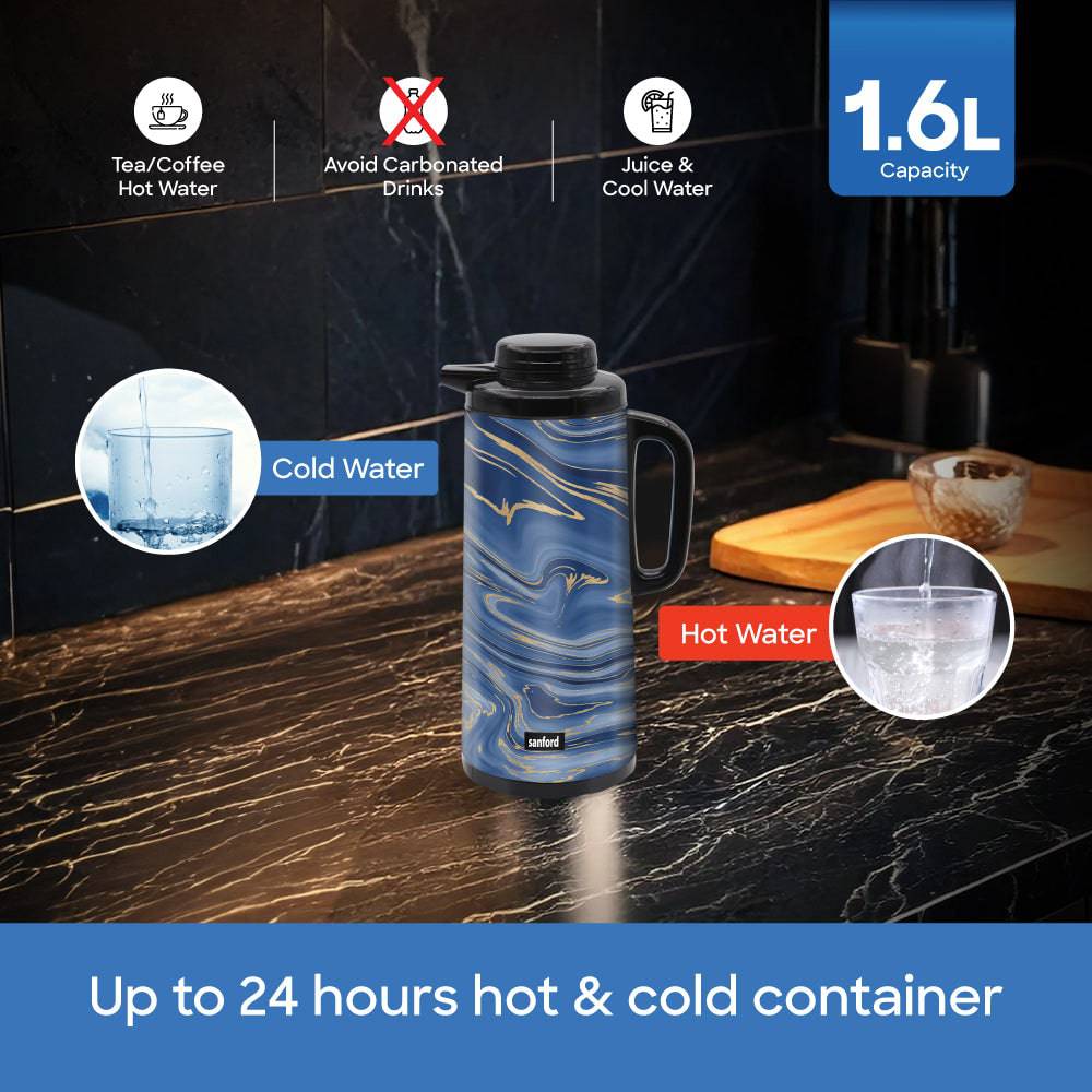 Sanford 1.6L Double Glass Liner Vacuum Flask | SF10505VF - SANFORD MIDDLE EAST DWC L.L.C