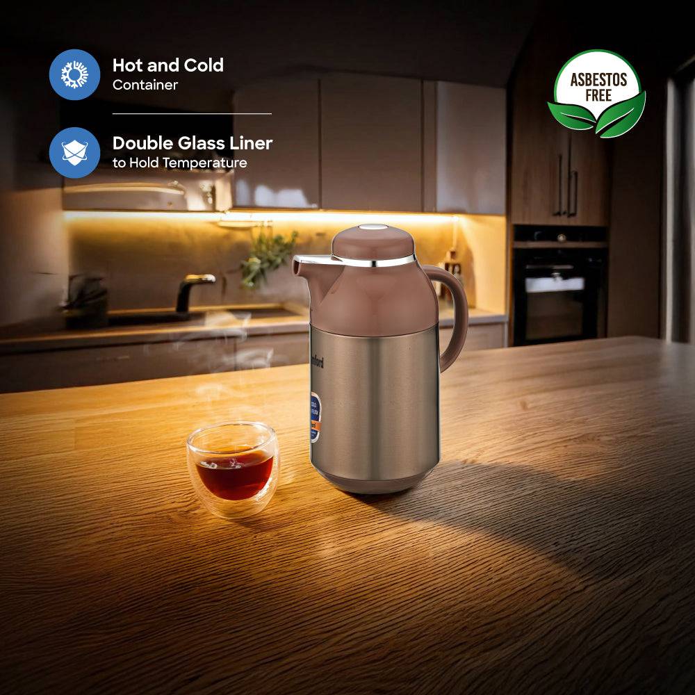 Sanford 1.6L Double Glass Liner Vacuum Flask |  SF10517VF - SANFORD MIDDLE EAST DWC L.L.C