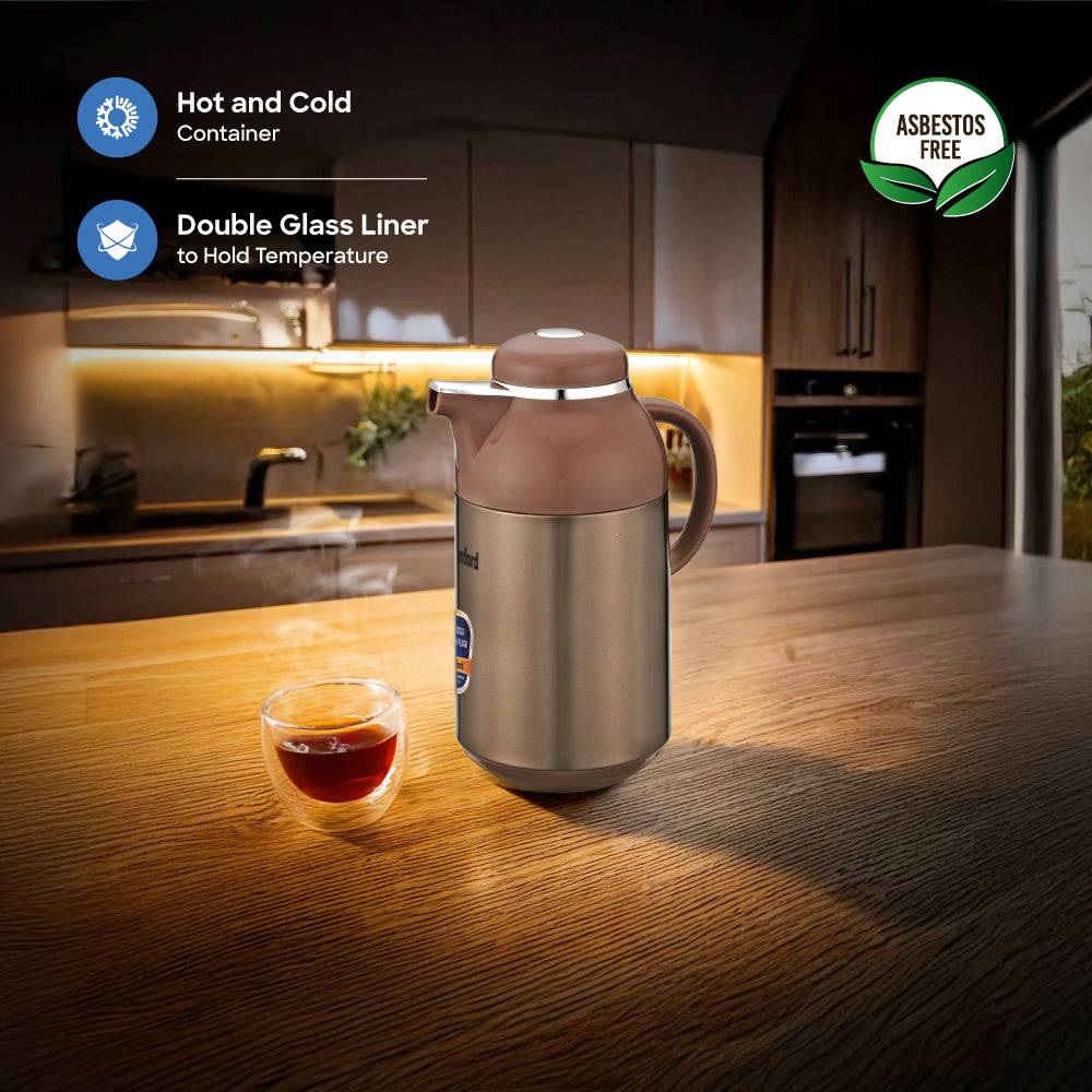 Sanford 1.9L Double Glass Liner Vacuum Flask | SF10518VF - SANFORD MIDDLE EAST DWC L.L.C