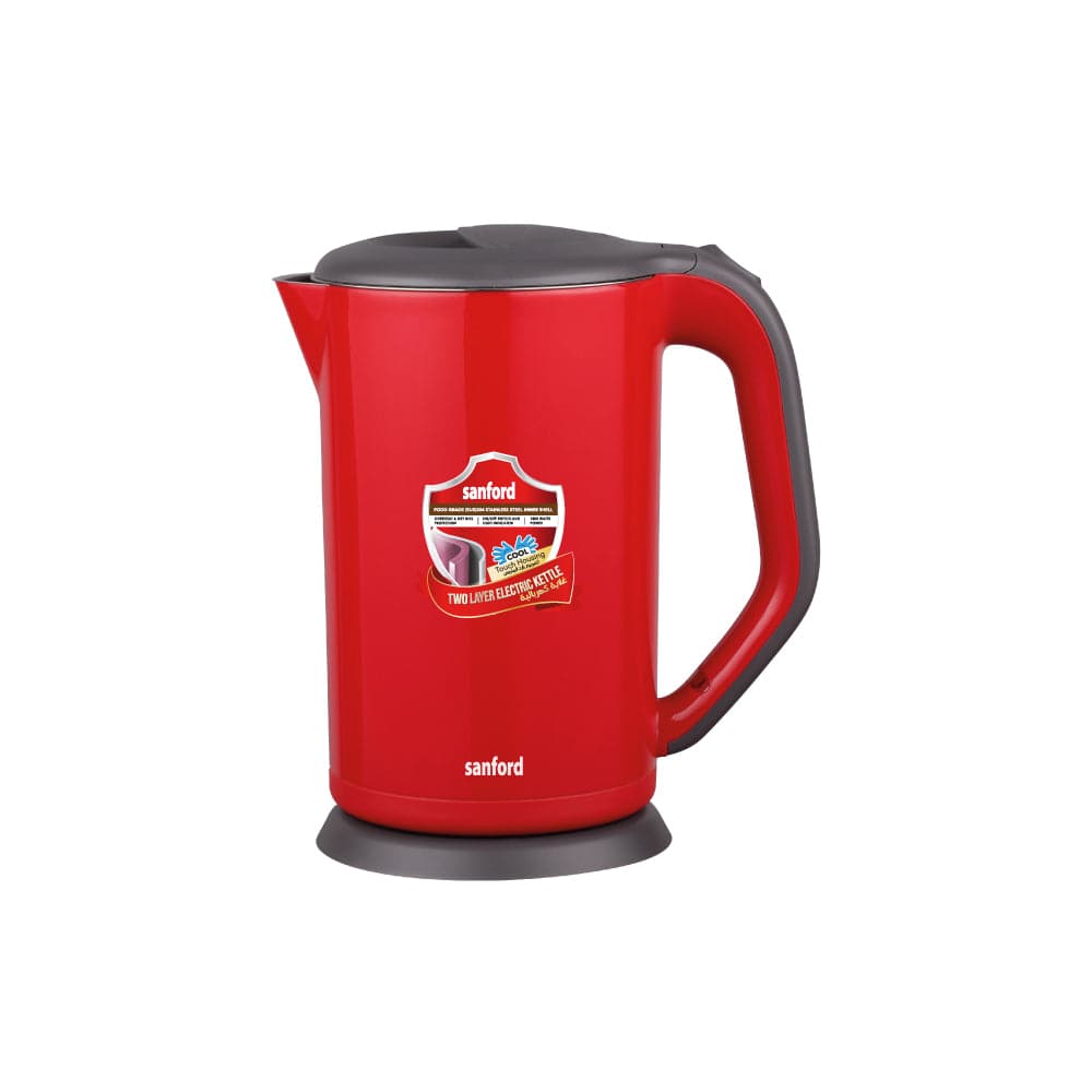 Sanford  1.7 L Double Layer Cordless Electric Kettle | SF3328EK - SANFORD MIDDLE EAST DWC L.L.C