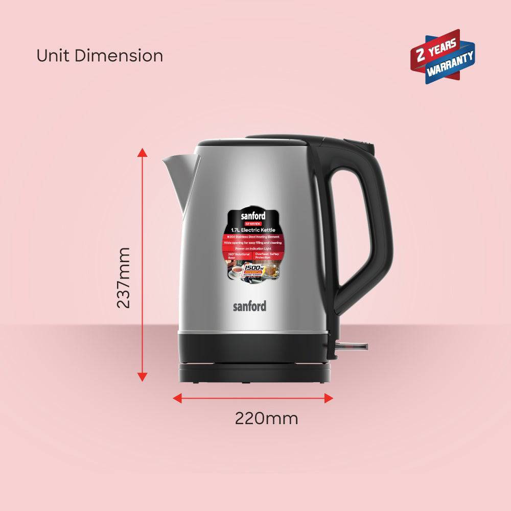 SF1851EK - 1.7L Electric kettle - SANFORD MIDDLE EAST DWC L.L.C