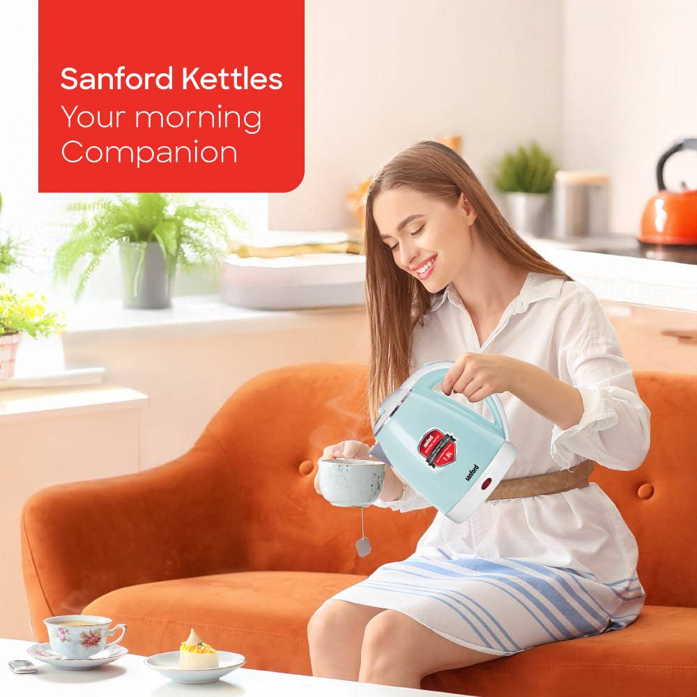 Sanford  1.8 L Double Layer Cordless Electric Kettle | SF3341EK - SANFORD MIDDLE EAST DWC L.L.C
