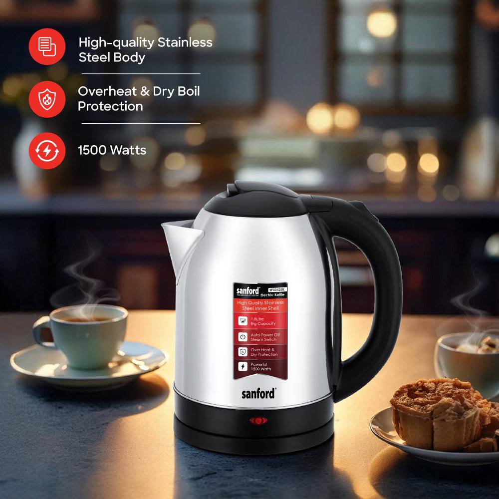 SF3342EK - 1.8L Electric Kettle - SANFORD MIDDLE EAST DWC L.L.C