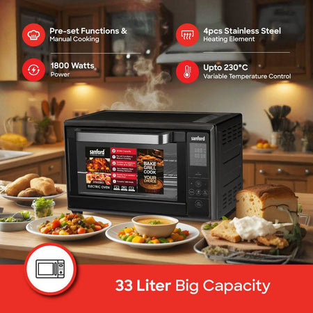 Sanford 33L Electric Oven with Rotisserie | SF5622EO - SANFORD MIDDLE EAST DWC L.L.C
