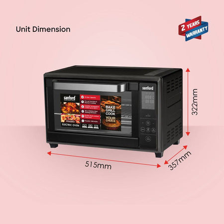 Sanford 33L Electric Oven with Rotisserie | SF5622EO - SANFORD MIDDLE EAST DWC L.L.C