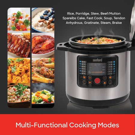 Sanford 9L pressure cooker removable non-stick inner pot