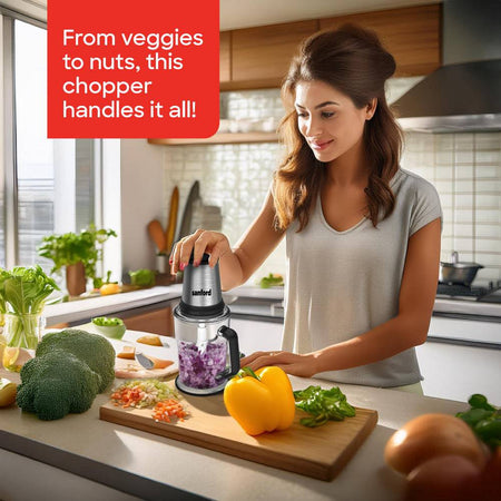 Sanford Multifunctional Electrical Food Chopper 2.0L | SF5587FC - SANFORD MIDDLE EAST DWC L.L.C