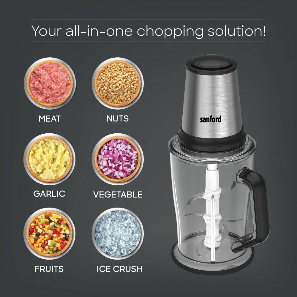 Sanford Multifunctional Electrical Food Chopper 2.0L | SF5587FC - SANFORD MIDDLE EAST DWC L.L.C
