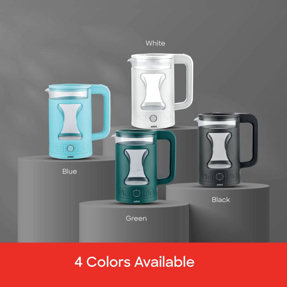 SF3359EK - 1.8L Glass Electric Kettle - SANFORD MIDDLE EAST DWC L.L.C