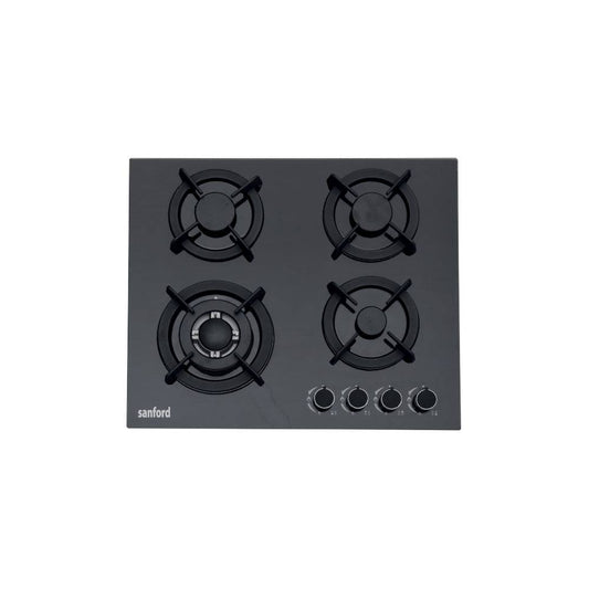 Sanford Glass Top  Basel 4-Burner Gas Hob | SF5454GH - SANFORD MIDDLE EAST DWC L.L.C