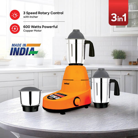 Sanford SF5906GM 800W Motor & Grinding Jar Detail