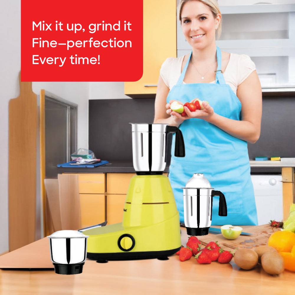 Sanford SF5906GM Mixer Grinder with Stainless Steel Jars Set