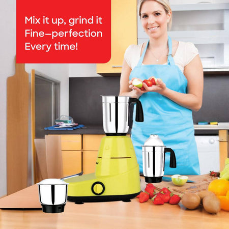 Sanford SF5906GM Mixer Grinder with Stainless Steel Jars Set