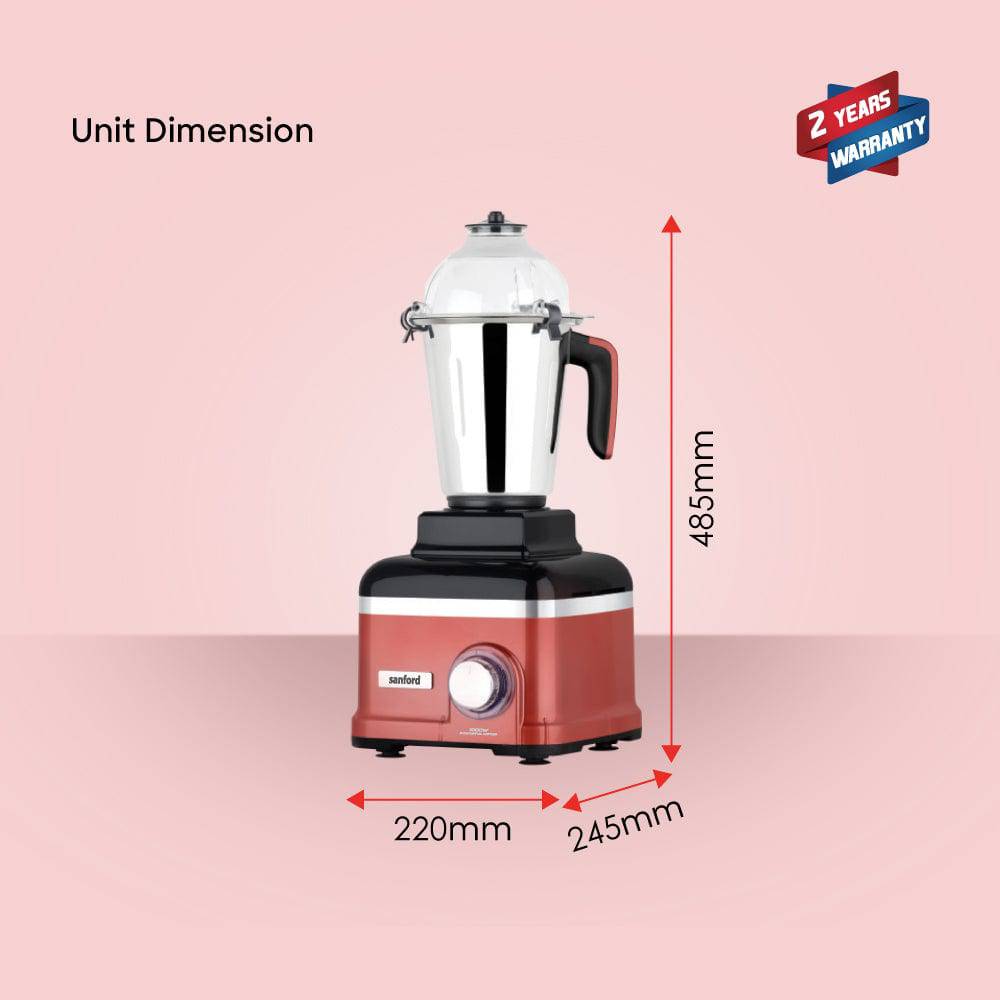 Sanford 5 in 1  Multifunctional  Mixer Grinder With Power full 1000W Motor | SF5913GM - SANFORD MIDDLE EAST DWC L.L.C
