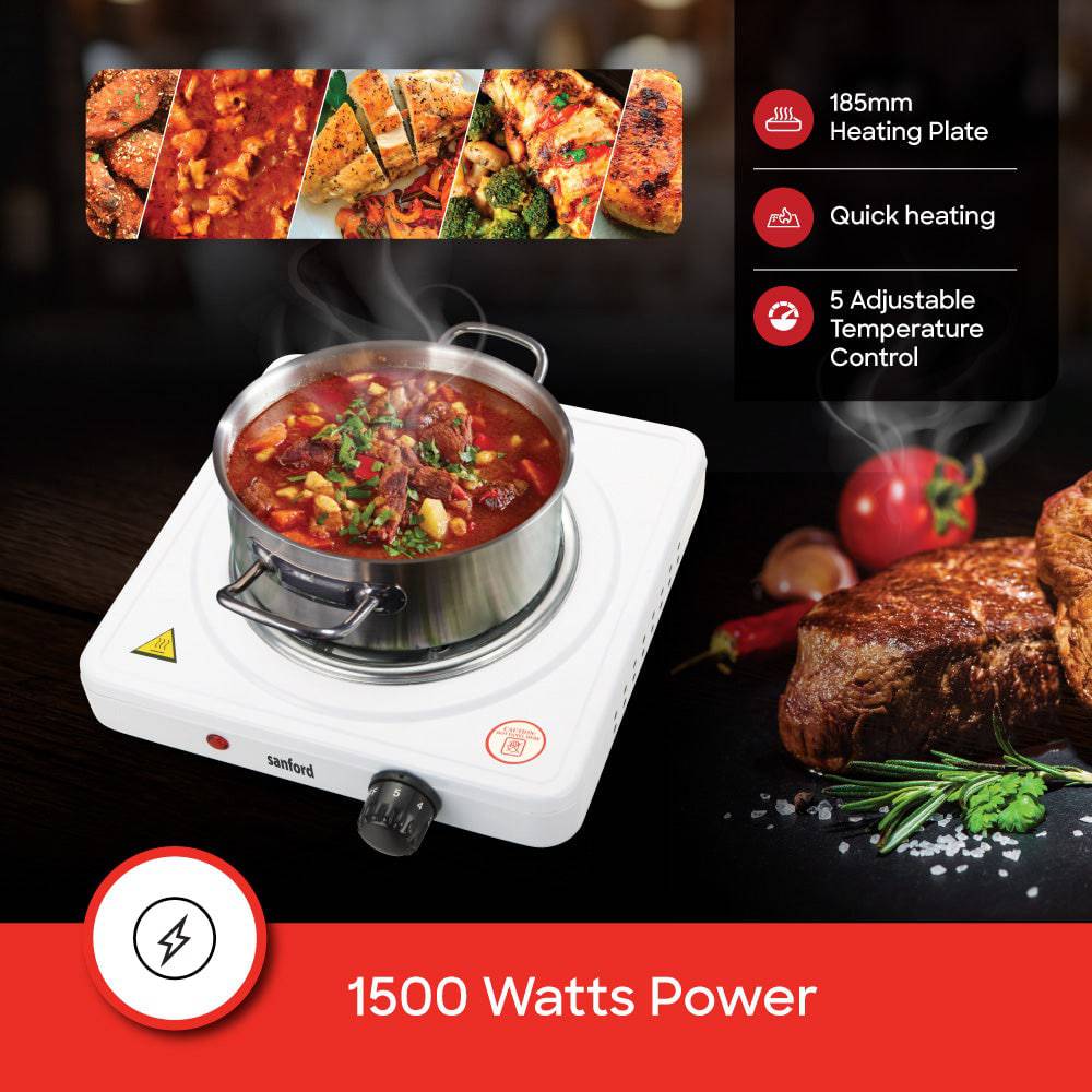 Sanford Electrical Spiral Hot Plates | SF5013HPT - SANFORD MIDDLE EAST DWC L.L.C