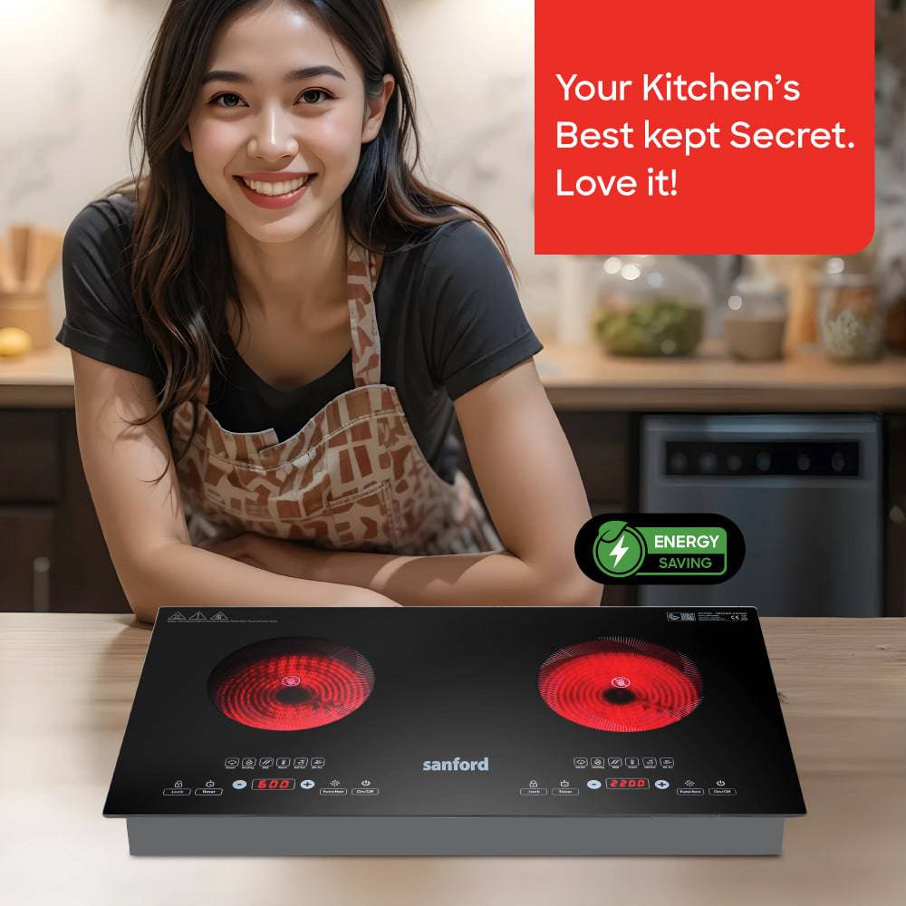 Sanford Dual Burner Electrical Infrared Cooker |  SF5194IC - SANFORD MIDDLE EAST DWC L.L.C
