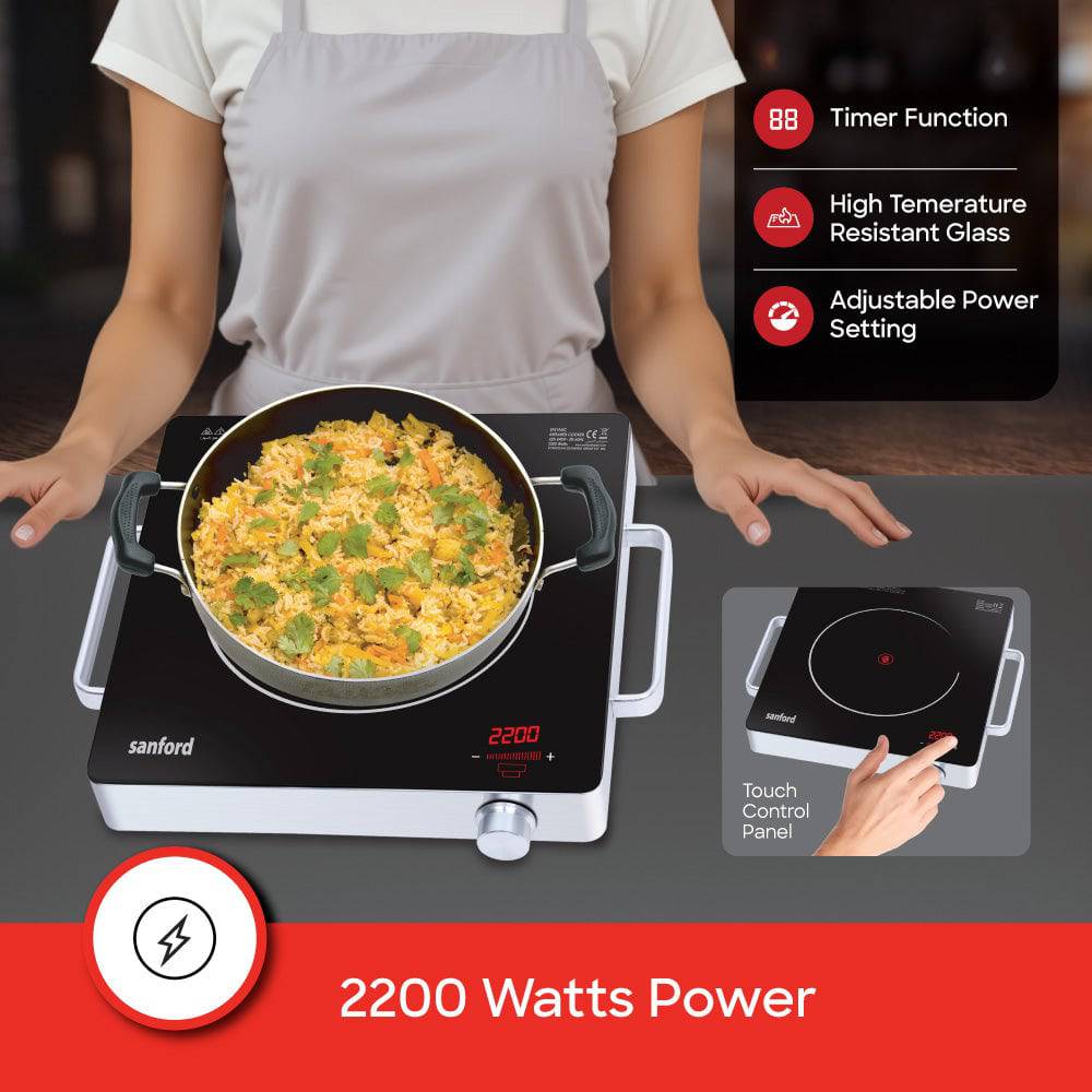 Sanford Electrical Infrared Cooker | SF5196IC - SANFORD MIDDLE EAST DWC L.L.C