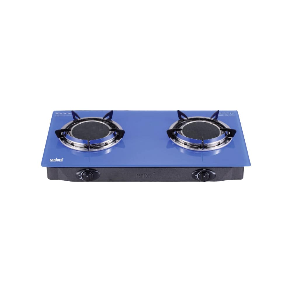 Sanford Double Burner Infrared Glass Stove | SF5351IGC - SANFORD MIDDLE EAST DWC L.L.C