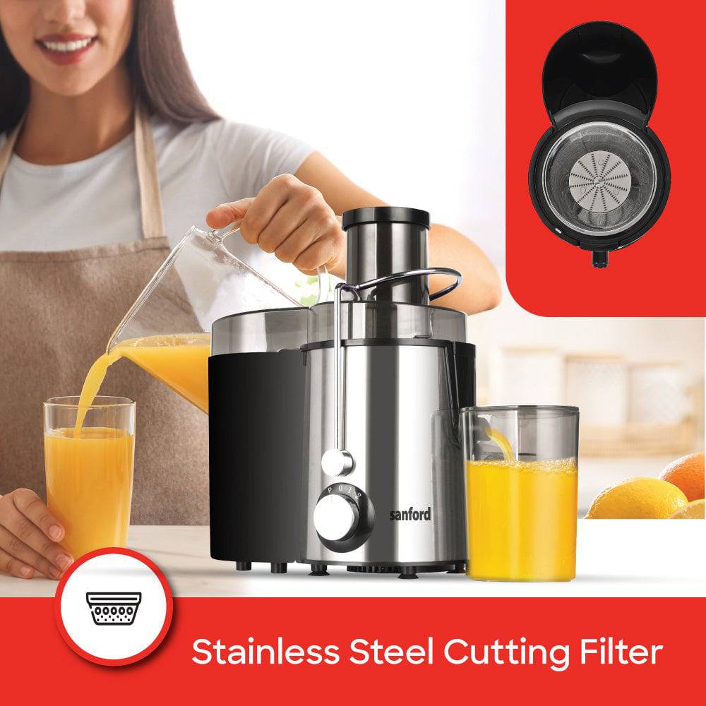 Sanford juice extractor pulp container and juice jug