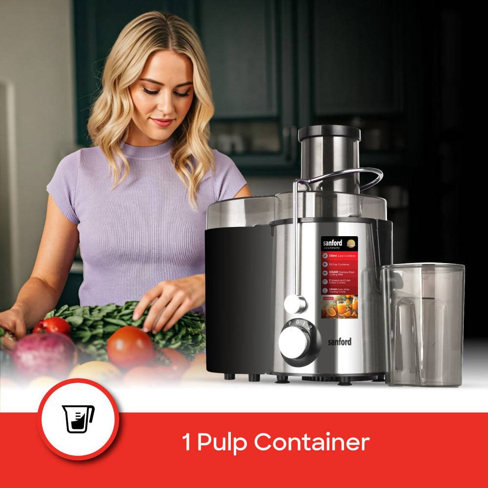 Sanford juicer stainless steel blades for efficient extraction