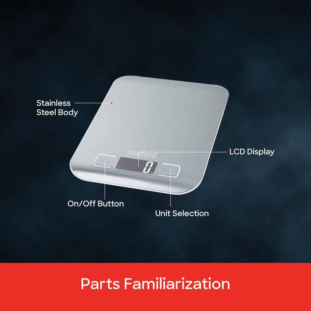 Sanford Digital Kitchen Scale |  SF1511KS - SANFORD MIDDLE EAST DWC L.L.C