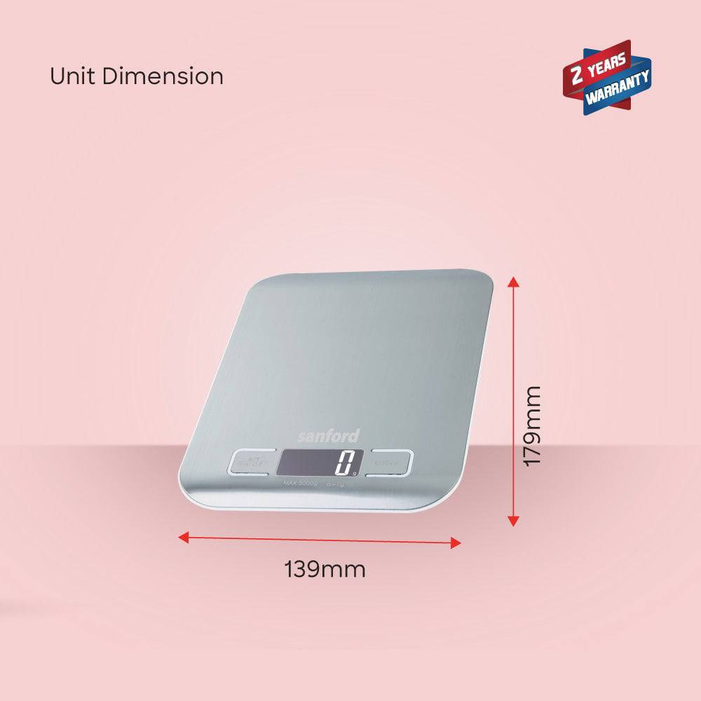 Sanford Digital Kitchen Scale |  SF1511KS - SANFORD MIDDLE EAST DWC L.L.C