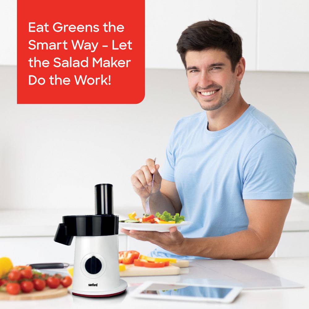 Sanford food slicer complete with all blade attachments and container