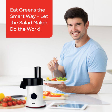 Sanford food slicer complete with all blade attachments and container