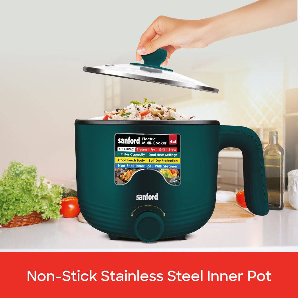 Sanford 1.2L cooker non-stick inner pot for easy cleaning