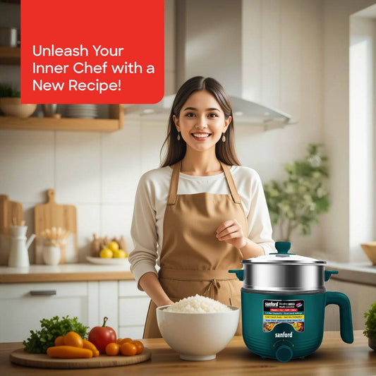 Sanford 1.2 Liter Electrical  Multi Purpose Cooker |SF1158MC - SANFORD MIDDLE EAST DWC L.L.C