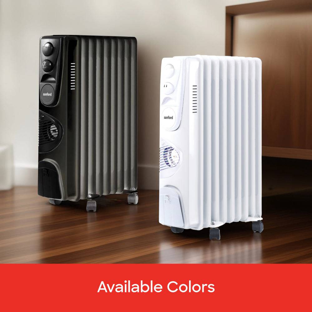 Sanford 9-fin oil heater for safe, silent and efficient heating