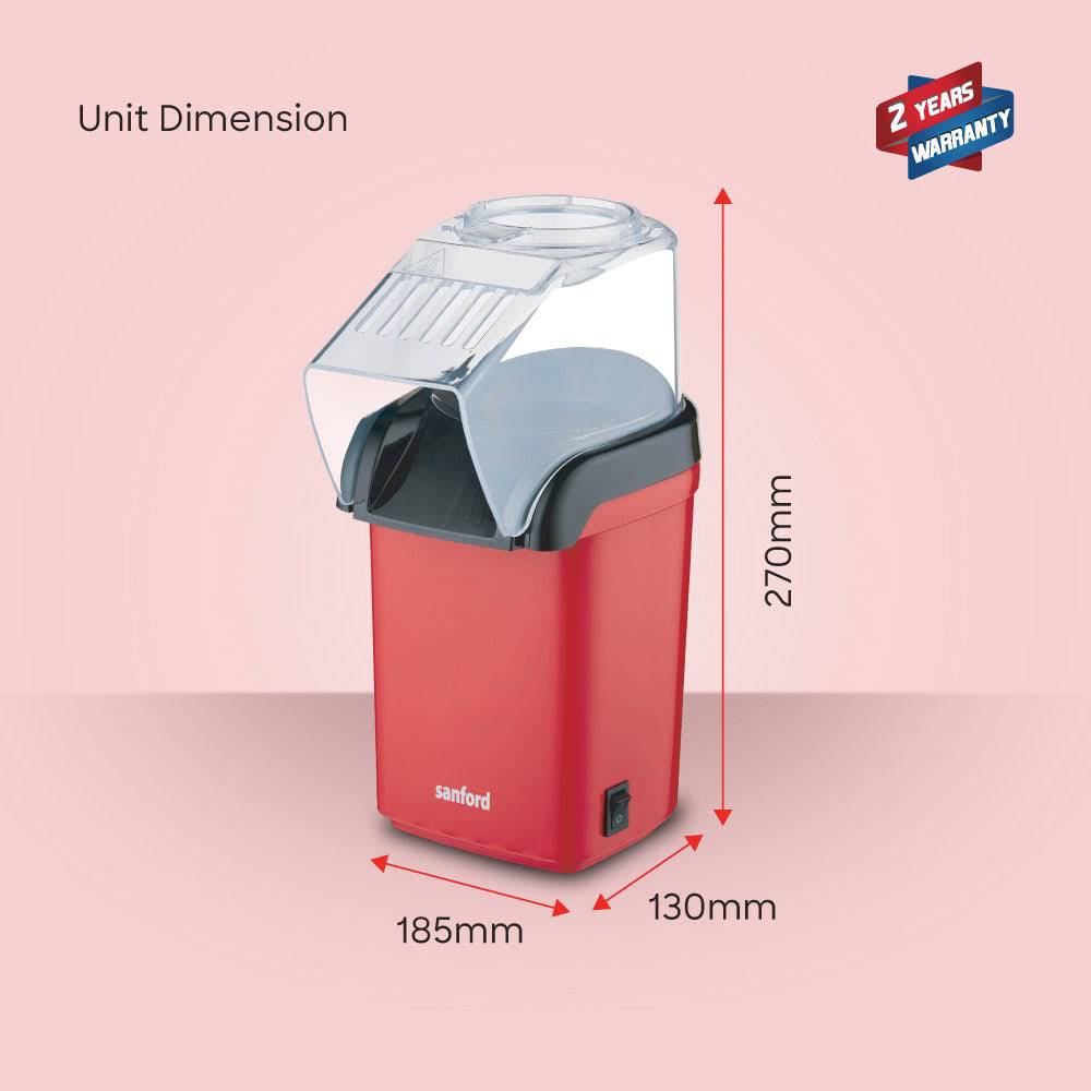 Sanford Electrical Hot Air Popcorn Maker | SF1377PM - SANFORD MIDDLE EAST DWC L.L.C