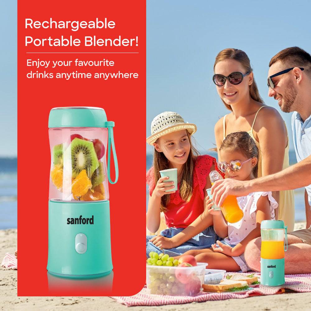 SF6810BR-380ML Rechargeable Blender - SANFORD MIDDLE EAST DWC L.L.C