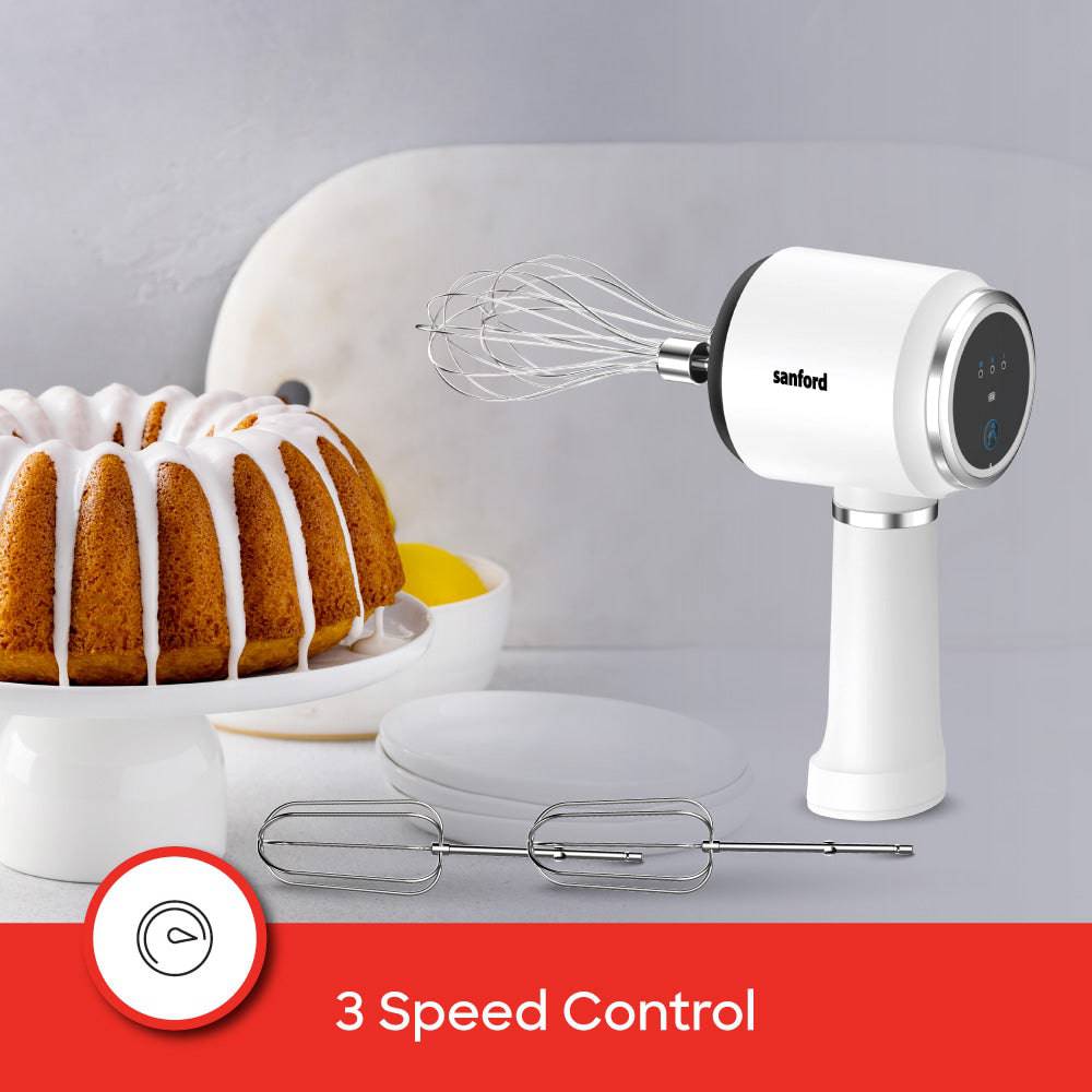 Sanford Multifunctional Rechargeable Hand Mixer | SF1333HM - SANFORD MIDDLE EAST DWC L.L.C