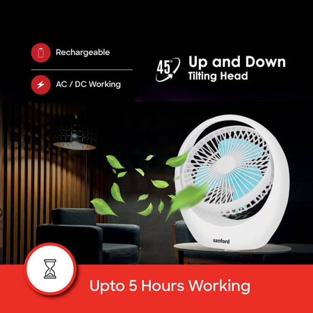 Sanford Rechargeable Fan | SF6658RTF - SANFORD MIDDLE EAST DWC L.L.C
