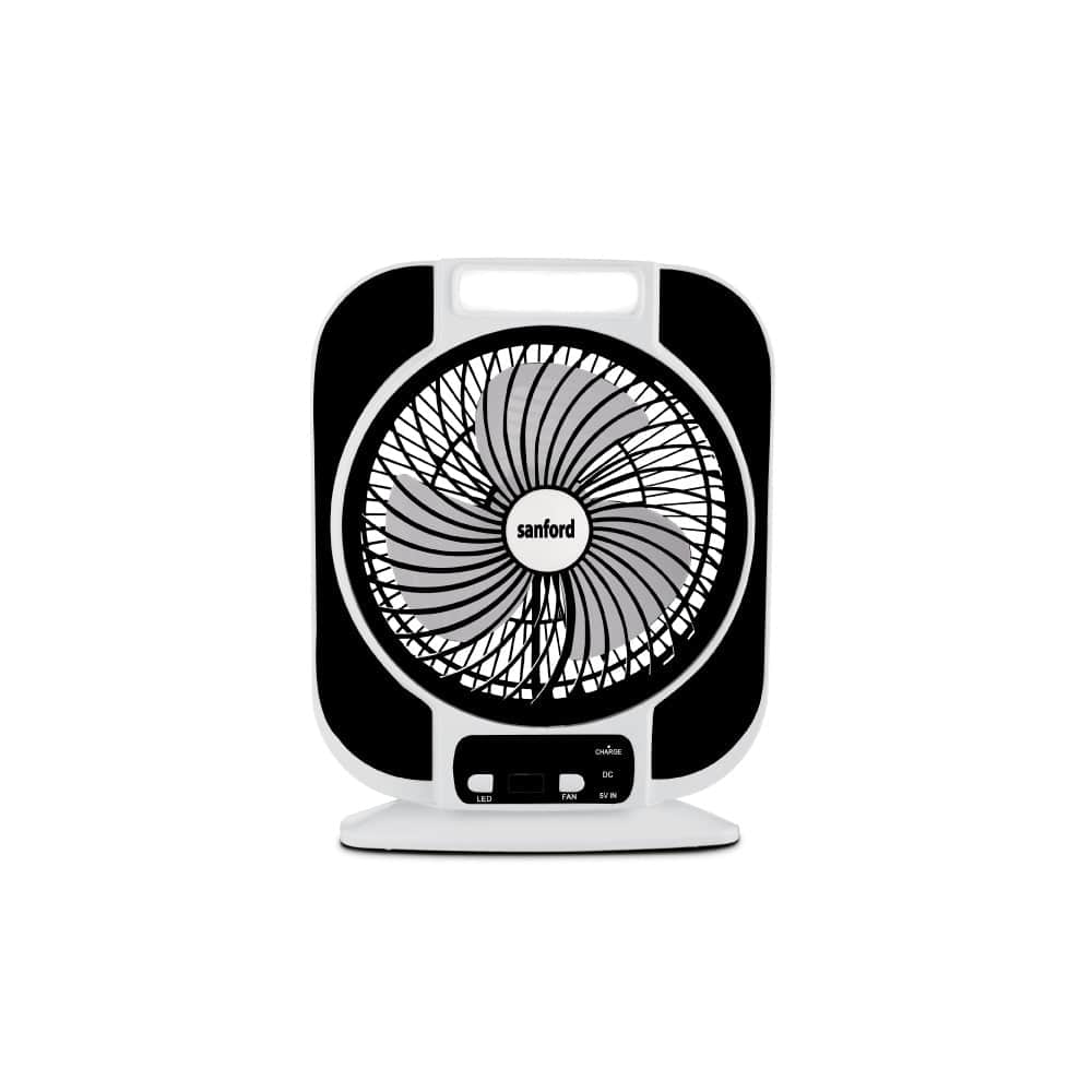 Sanford Rechargeable Fan With Led | SF6652RTF - SANFORD MIDDLE EAST DWC L.L.C