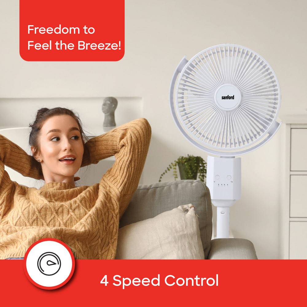 Sanford Rechargeable Stand  fan  |SF6659RSFN - SANFORD MIDDLE EAST DWC L.L.C