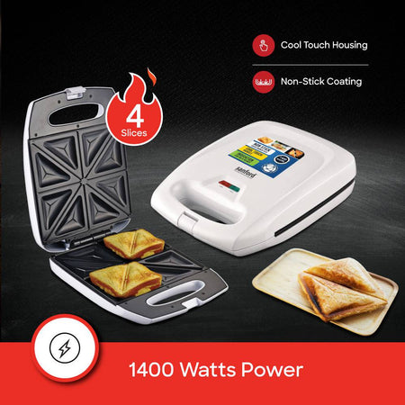 Sanford 4-Slice Sandwich Toaster | SF5723ST - SANFORD MIDDLE EAST DWC L.L.C