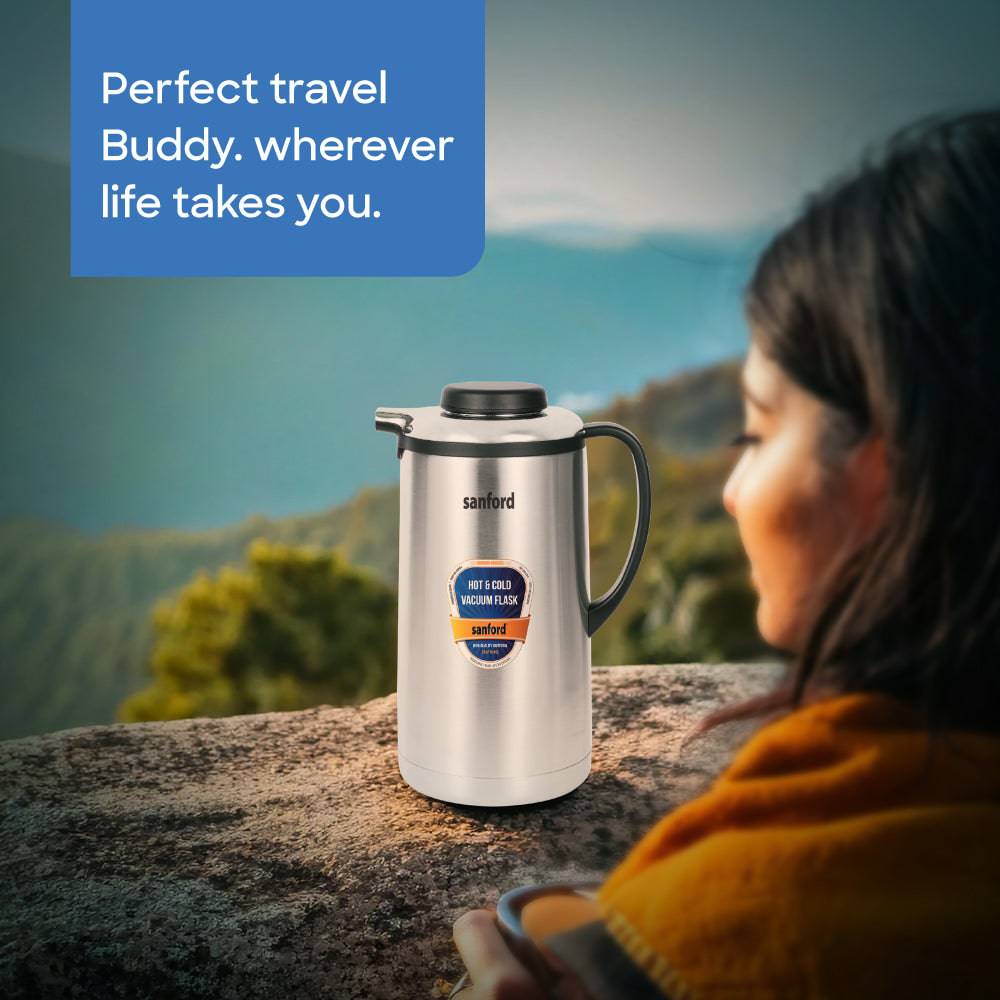 Sanford 1.0L Stainless Steel Vacuum Flask | SF161SVF - SANFORD MIDDLE EAST DWC L.L.C