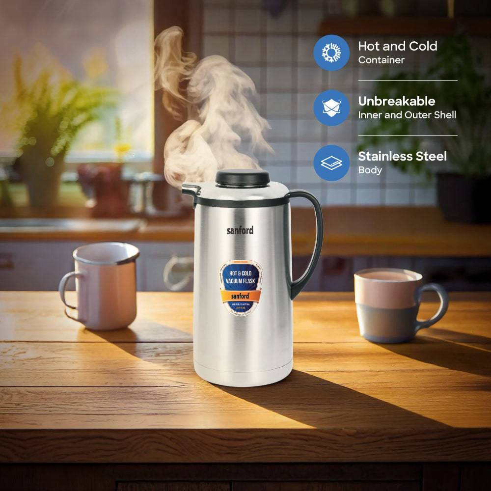 Sanford 1.0L Stainless Steel Vacuum Flask | SF161SVF - SANFORD MIDDLE EAST DWC L.L.C
